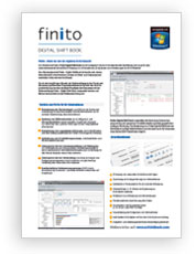 Finito Digital Shift Book - Das elektronische Schichtbuch Standardsoftware