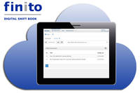 With Finito 4.0, users can directly access current production data via their Tablet PC